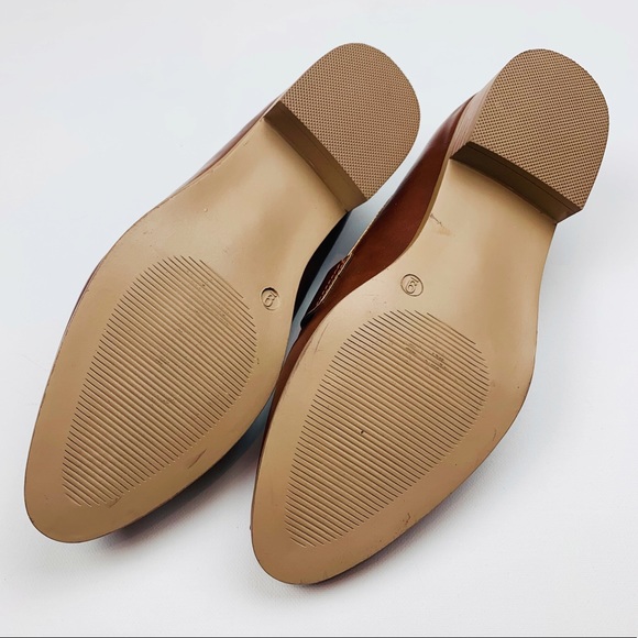 JustFab Burgundy Faux Leather Ramona Loafer - Picture 3 of 10